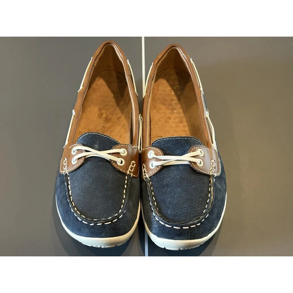 Womens Driving Shoes Sz 9 Earth Origins leather Boating Driving